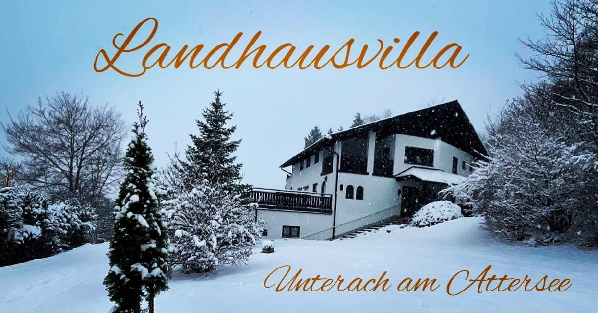 Die Landhausvilla In Unterach Am Attersee Unterach am Attersee Exterior foto